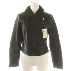 ビッキー VICKY レザージャケット ライダース ジップアップ 豚革 2 黒 ブラック /HK ■OSのサムネイル