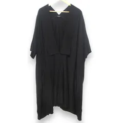リミフゥLIMI feu コットンポケットデザインワンピース 黒S | DC