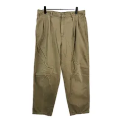 90年代 USA製 Polo by Ralph Lauren ポロ ラルフローレン 2タック チノパンツ ポロチノ ブラウン(メンズ W36 L32)中古 古着 V5900