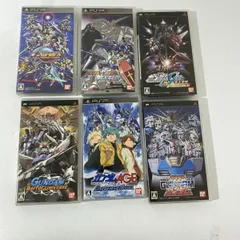 読み込み確認済 PSP 機動戦士ガンダム ガンダムSEED ガンダムAGE 他 ソフト 6点 【送料無料】AAA0005S6159/0719