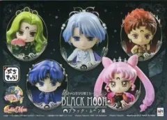 【中古】トレーディングフィギュア ぷちきゃら!美少女戦士セーラームーン ブラック・ムーン編 (5体セット) メガトレショップ＆プレミアムバンダイ＆キデイランド原宿店・大阪梅田店限定