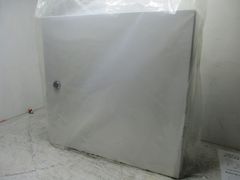 未使用品　宅配ボックス 壁付け型　W500×H530×D150　ホワイト　スリム型　鍵付き 2503