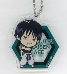 【中古】キーホルダー 伏黒甚爾 「呪術廻戦カフェ2023 懐玉・玉折 ミニキャラアクリルキーホルダー」