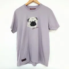 #snc カールヘルム KarlHelmut Tシャツ M 紫系 半袖 カットソー イヌ 犬柄 ブルドッグ タグ付き 美品 メンズ [932778]のサムネイル
