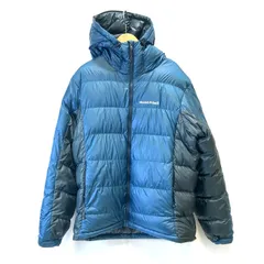 美品 mont-bell アルパインダウンパーカ/青/L/1101407 mont-bell モンベル アルパイン ダウンパーカ メンズ ダウン