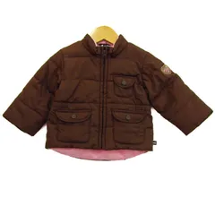 ベビーギャップ ジャケット ジャンパー アウター ベビー 女の子用 80サイズ ブラウン Baby GAP 【中古】