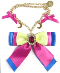 【中古】キーホルダー エターナルセーラームーン リボンチャーム 「劇場版 美少女戦士セーラームーンCosmos×Maison de FLEUR」