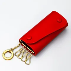 新品 イルビゾンテ キーケース コンテンポラリーコレクション メンズ レディース レザー レッド SKH087PV0011RE184G 日本未発売