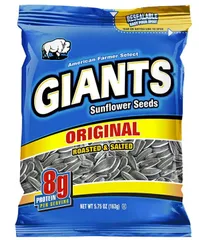 Giantsオリジナルひまわりの種 5.75ozジャンボSunflower Seed