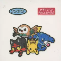 【中古】コレクションシール ピカチュウ＆モクロー＆ニャビー＆アシマリ