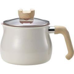 和平フレイズ マルチポット Mサイズ 14cm 2.2L (3人分まで) ホワイト 7つの使い方 煮る 茹でる 沸かす 炊く 炒める 揚げる 和える IH対応 ふっ素樹脂加工 トゥーメイ チャーム To May charm