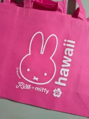 ハワイアン kira x miffy ミッフィー リユーザブルバッグ バッグ ピンク