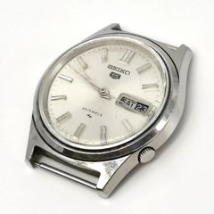 SEIKO5 세이코 파이브 국산 자동 감기 맨즈 손목시계 벨트 없음 문자판 실버 풍방소 상처 있어 가동품 5126-7010 관리 번호 KKVHAKO18