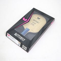 【未使用品】BUTTERFLY SK7 クラシック FLグリップ 攻撃用 シェーク 7枚合板 ベージュ/バタフライ/卓球ラケット/nm207oh