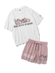 [ジェラート ピケ] スーパーマリオ【レディース】 ヨッシージャガードプルオーバー&ショートパンツセット PWNT222024 PNK F [ピンク] [Free Size]