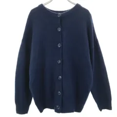 ギャップ 長袖 ニットカーディガン M/L ネイビー GAP レディース