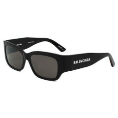 24935】☆美品☆ バレンシアガ アセテートサングラス BB0324SK 黒