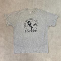 フルーツオブザルーム FRUIT OF THE LOOM サッカー ロゴTシャツ