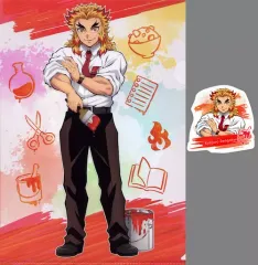 【中古】雑貨 煉獄杏寿郎 A4クリアファイル＆ステッカーセット 「鬼滅の刃」 アニメイトガールズフェスティバル2021グッズ