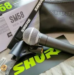 SHURE SM58-LCE 未使用　美品 SHURE シュア SM58-LCE ボーカル用ダイナミックマイク（スイッチ