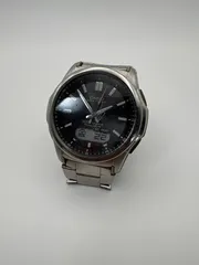 「CASIO Wave Ceptor WVA-M630 稼働品 ベルト切れ ソーラー 電波時計」