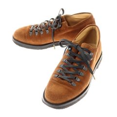【中古】ソロヴィエール SOLOVIERE スエード マウンテンブーツ シューズ ブラウン【サイズ40】【メンズ】