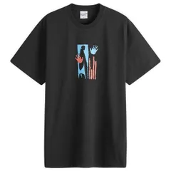 【送料無料】 ポーラー スケート カンパニー メンズ Tシャツ トップス Polar Skate Co. Sitting Hands T-Shirt Black