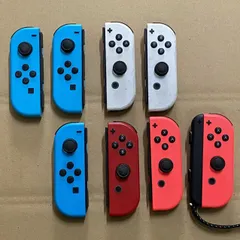 【未確認　現状品】 ジョイコン Joy-Con Nintendo Switch ニンテンドースイッチ コントローラー　8個まとめ売り