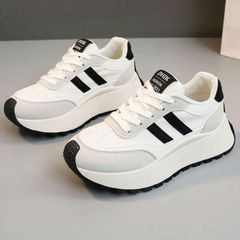 【新品未使用】24㎝　厚底スニーカー ダッドスニーカー ダッドシューズ①