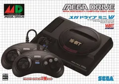 SEGA メガドライブ ミニ 　本体　コントローラー2個 SEGA - セガ メガドライブミニW コントローラー2個セット (セ)の