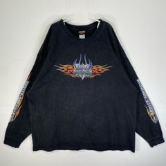 レアカラー ベージュ ハーレーダビッドソン ハーレー ロンT フレイム