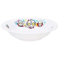 フルーツ皿(深 皿) 「 ウルトラマン 」 フルーツ皿(深 皿) 直径15cm 子供用 食器 白 058509