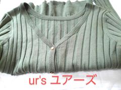 924y ur's ユアーズ 古着 ニット カーディガン レディース 長袖