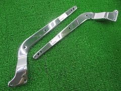 ゼファー400 ゼファーxピボットプレート【メッキ】ステッププレート