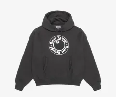 （ XXL ) ストゥージー X DENIM TEARS(デニムティアーズ) グラフィック フード 黒