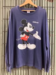 90‘s Mickey Print T-Shirt Tee ミッキー　ロンT プリントTシャツ