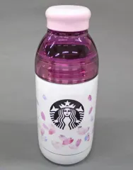 【中古】マグカップ・湯のみ SAKURA2019 ダブルウォールステンレスボトル フライングペタル 「スターバックスコーヒー」