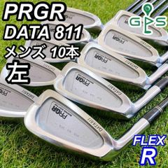 レフティ PRGR DATA811 プロギア メンズアイアンセット 10本 左