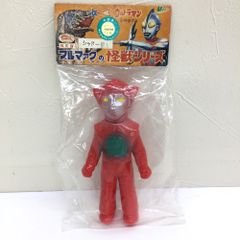 ☆未開封品 M1号 シャドー星人 赤 ブルマァクタイプの怪獣シリーズ ウルトラセブン ソフビ 円谷プロ ※長期保管