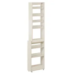 【公式】隙間収納 16cm 18cm 20cm キッチンラック キッチン 収納 ストッカー スリム 隙間ラック 冷蔵庫横 アイリスオーヤマ ハイタイプ KSRｰH *のサムネイル