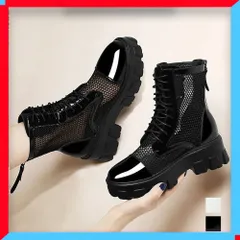 新品 厚底メッシュブーツサンダル レディース シースルーブーティ 疲れにくい ミドルブーツ 韓国夏靴 【送料無料】