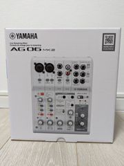 YAMAHA ライブストリーミングミキサー AG06 MK2 ホワイト - メルカリ