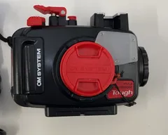 最終日セール❣️OLYMPUS TG-6 水中ハウジングセット レッド赤 レンタル] OLYMPUS 水中カメラ TG-6 Tough 水深45m防水