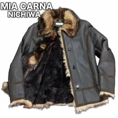 美品激レア ニチワ mia carna 高級ムートンコート 革ジャケット 大きめ 2025年最新】mia carna ムートンの人気アイテム - メルカリ