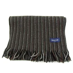 ミッシェルクラン マフラー ストライプ ブランド 小物 メンズ ブラウン系 MICHEL KLEIN 【中古】のサムネイル