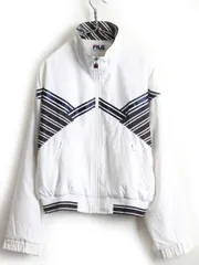 ■ 2000円ポッキリ 返品不可 ■90s ■ FILA フィラ フルジップ ボーダー 切替 メッシュ ライナー付き