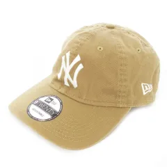 ニューエラ NEW ERA 9TWENTY NY ニューヨークヤンキース 帽子 キャップ 野球帽 BBキャップ 刺繍 ADJUSTABLE 茶 ブラウン /AO1 ■GY18
