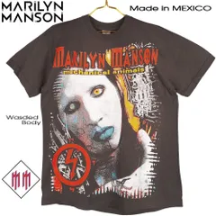 2024年最新】マリリン マンソン tシャツ marilyn manson bigger 正規品 ...
