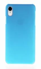 iPhone XR ケース アイフォンxr  耐衝撃 シンプル さらさら ハード ケース 【Color】 スカイブルー