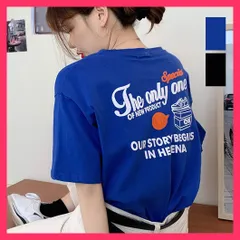 【スタッフおすすめ！】 プリントtシャツ バックロゴ 韓国風 英字ロゴtシャツ/着やせTシャツ/韓国ファッション レディース トップス 半袖 ゆったり  おすすめ おしゃれ　かわいい　人気 99AC-016